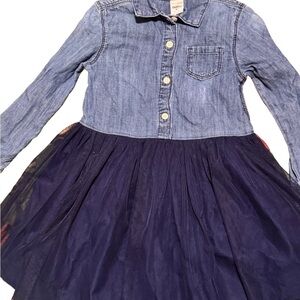 OshKosh Denim Tulle Dress 3T